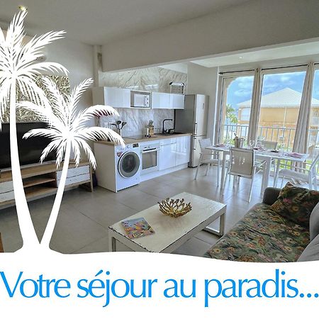 Studio Pieds Dans L'Eau Avec Vue Lagon Et Piscine Sandy Ground Ngoại thất bức ảnh